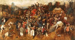 El vino de la fiesta de San Martín, Pieter Brueghel el Viejo