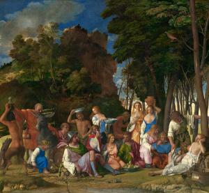 El festín de los dioses, Giovanni Bellini