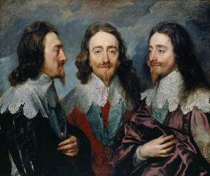 Triple retrato de Carlos I, Anton van Dyck