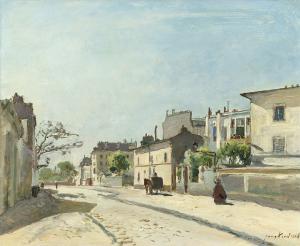 Calle Notre-Dame, Paris, Johan Bartold Jongkind