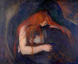 Vampire, Edvard Munch