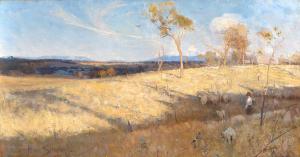 Golden summer, Eaglemont, Arthur Streeton