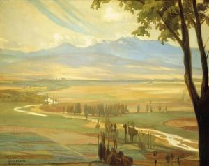 Avila Morning, Diego Rivera