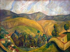 Landscape, Diego Rivera