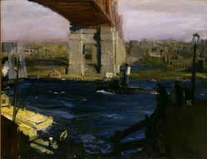 Puente, Blackwell’s Island, George Bellows