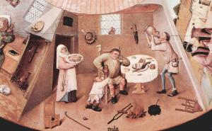 Gluttony, Hieronymus Bosch