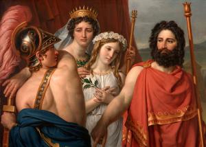 La ira de Aquiles, Jacques-Louis David