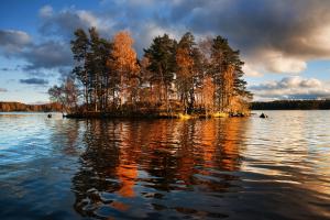 Lago Vuoksa, Finlandia