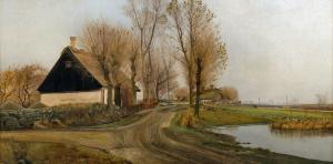 Calle en el pueblo de Baldersbrønde, Laurits Andersen Ring