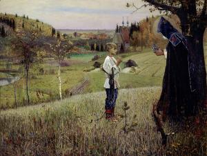 Vision of Youth Baltholomew, Mikhail Nesterov