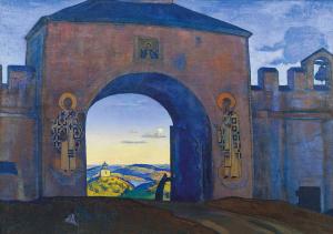 Y estamos abriendo las puertas, Nikolái Roerich