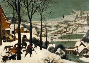 Cazadores en la nieve, Pieter Brueghel el Viejo