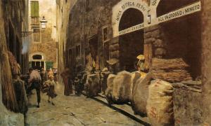 The Fire Street, Telemaco Signorini