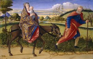 The Flight into Egypt, Vittore Carpaccio