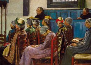 The Sermon, Gari Melchers