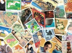 Sellos postales japoneses
