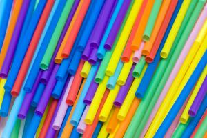 Colored straws