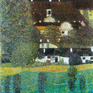 Castle Chamber at Attersee II, Gustav Klimt