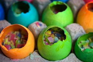 Confetti eggs