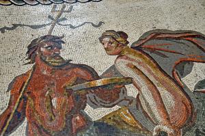 Emperor Nero's red marble bath tub