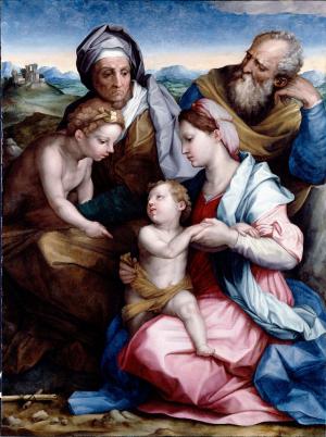 Familia Sagrada, Giorgio Vasari
