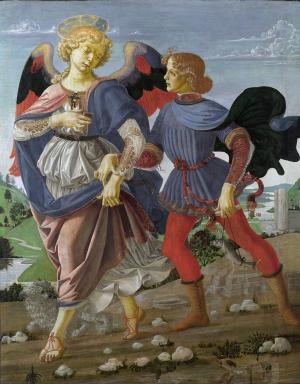 Tobias and the Angel, Andrea del Verrocchio