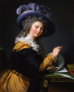Portrait of Comtesse de Cérès, Louise Élisabeth Vigée