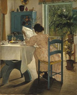 En el desayuno, Laurits Andersen Ring