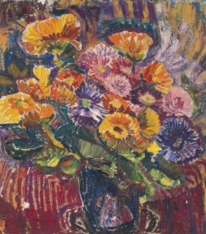 Still Life with Flowers, Mela Muter