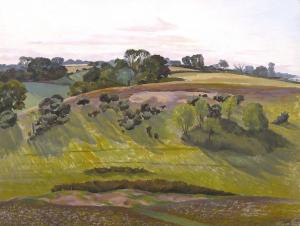 Paisaje de Suffolk, John Nash