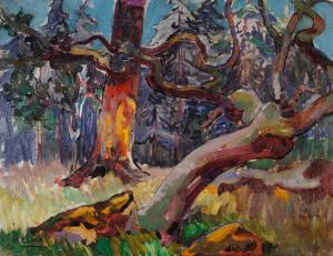 Luz del sol en el bosque, Emily Carr