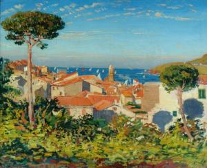 The Church at Colliure, James Dickson Innes