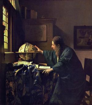 El Astrónomo, Johannes Vermeer