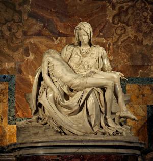 Pietà, Miguel Ángel