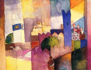 Kairouan (III), August Macke