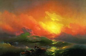 La novena ola, Ivan Aivazovsky