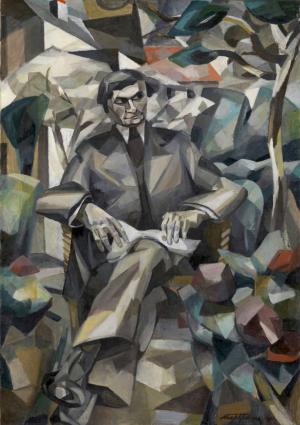 Retrato de Jacques Nayral, Albert Gleizes