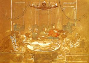 Last supper, Alexander Andreyevich Ivanov