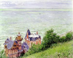 Villas en Trouville, Gustave Caillebotte