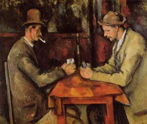 Los jugadores de cartas, Paul Cézanne