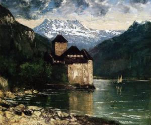 Castillo de Chillon, Gustave Courbet