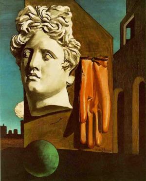 La canción de amor, Giorgio de Chirico