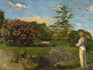 Pequeño jardinero, Frédéric Bazille