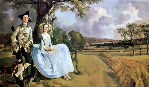 Mr. and Mrs. Robert Andrews, Thomas Gainsborough