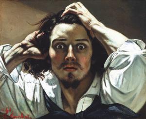 The Desperate Man, Gustave Courbet