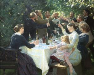 Hip, Hip, Hurra!, Peder Severin Krøyer