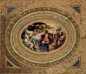 Glorification of Saint Roch, Tintoretto