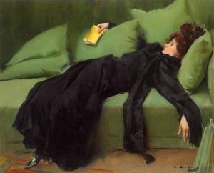 Young decadent, Ramon Casas i Carbó