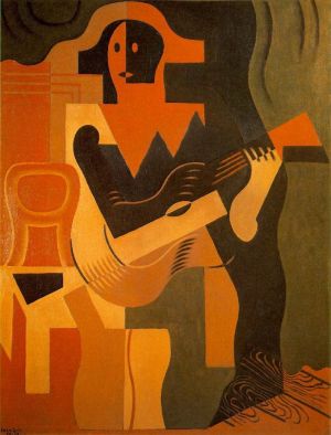 Harlequin with Guitar, Juan Gris