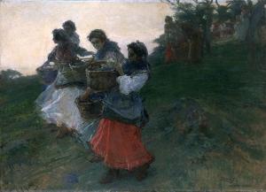 Olive Pickers, Julio Romero de Torres